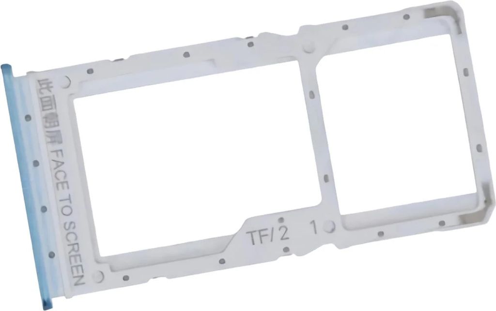 SIM-Kartenhalter für Xiaomi Redmi Note 12 5G (22111317I), 1611701000214A, Blau