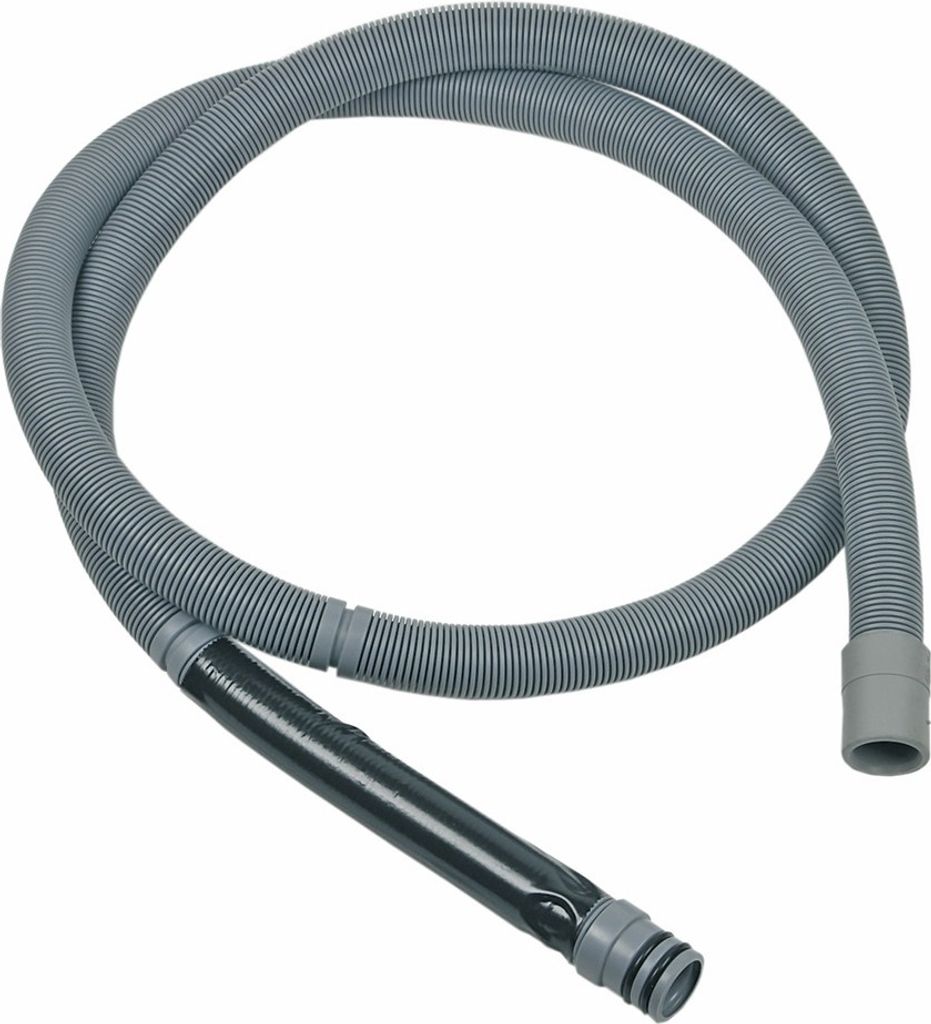 Ablaufschlauch Abpumpschlauch 1,75m Spülmaschine Geschirrspüler Indesit Ariston Hotpoint C00273284 Whirlpool Bauknecht 482000022012 Endstück ger...