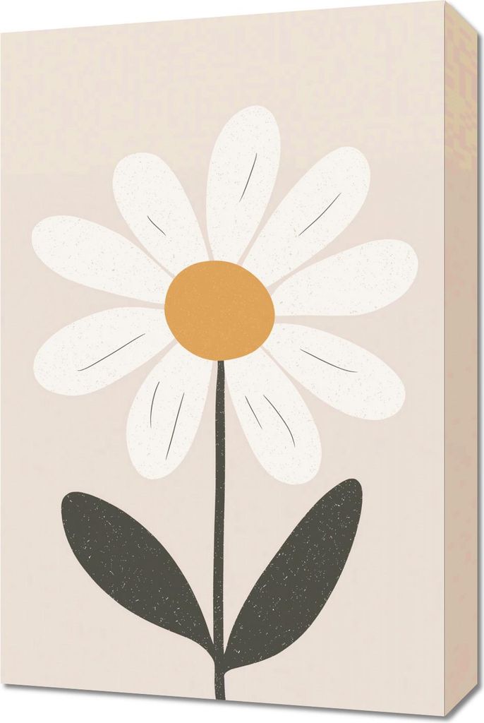 Bild 40x60cm Muster für Kinder, Mädchen fürs Zimmer - Blume