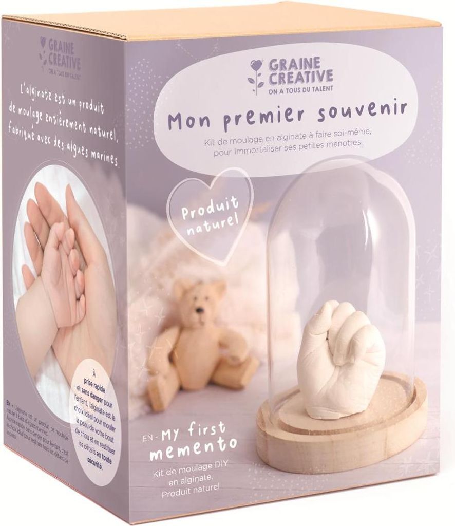 Graine Kleines Souvenir-Gipsguss-Set