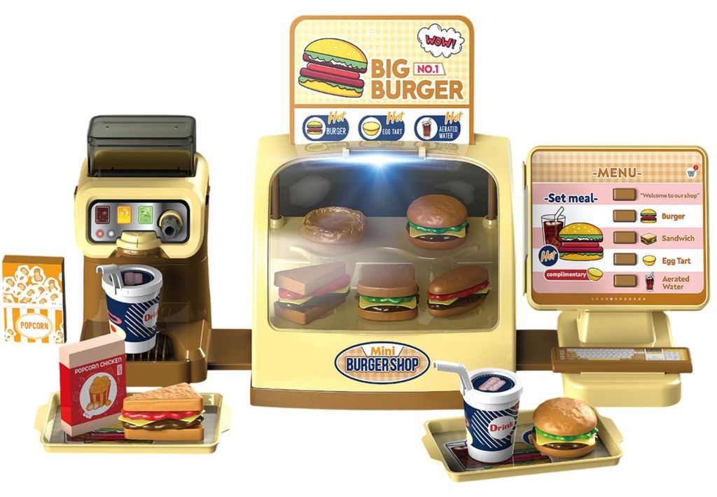 Sklep Woopie Restauracja Fast Food Burger Sklep Big Burger Zdjęcie produktu 