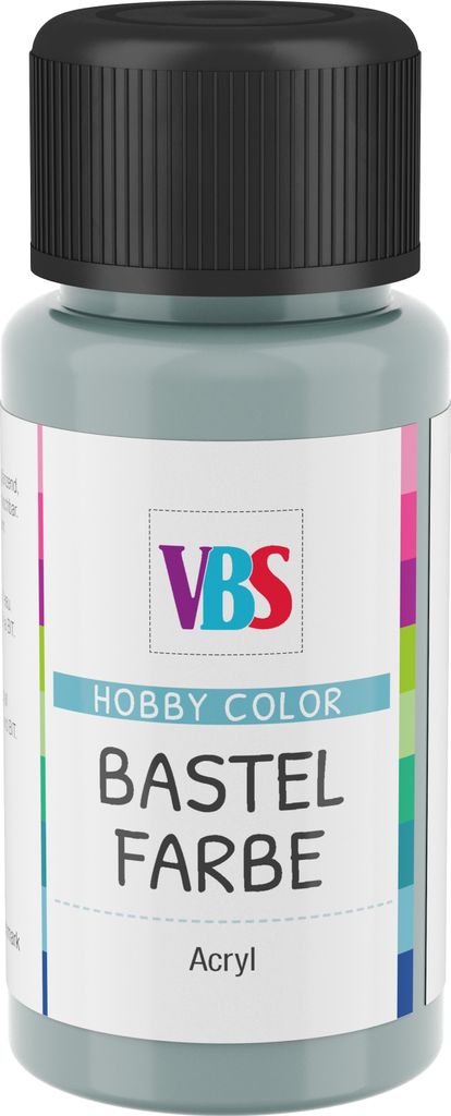VBS Bastelfarbe 50 ml Acrylfarbe für kreative Projekte und DIY Ideen Seegrün