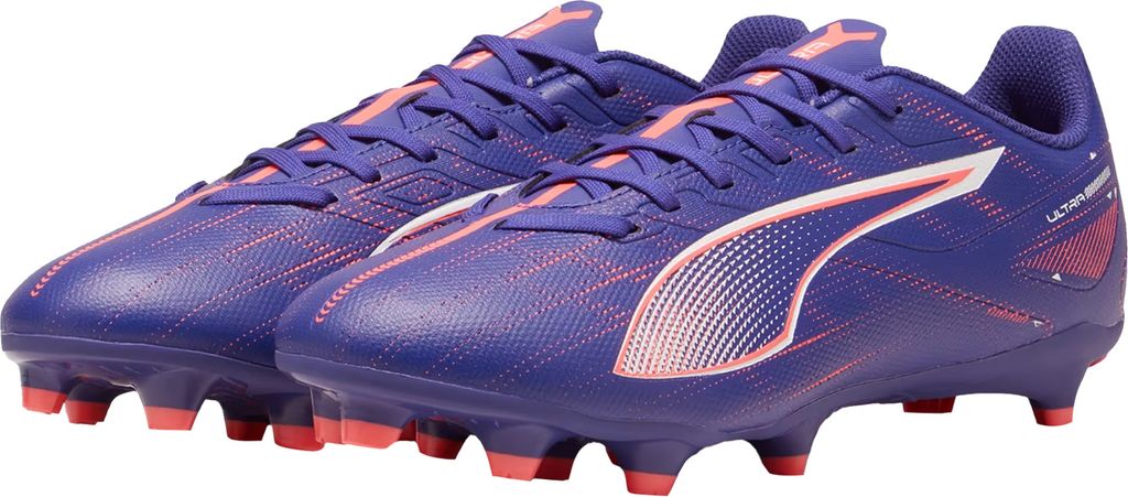 Puma - Herren Fußball-Stiefel "Ultra 5 Play" RD3783 (43 EU) (Violett/Weiß)