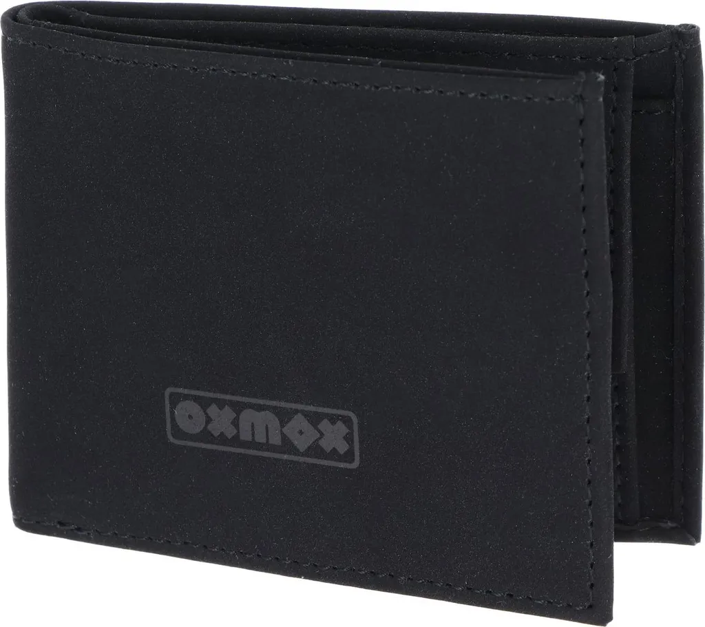 Sécurisez vos cartes avec le Porte-monnaie Oxmox RFID New Cryptan Noir