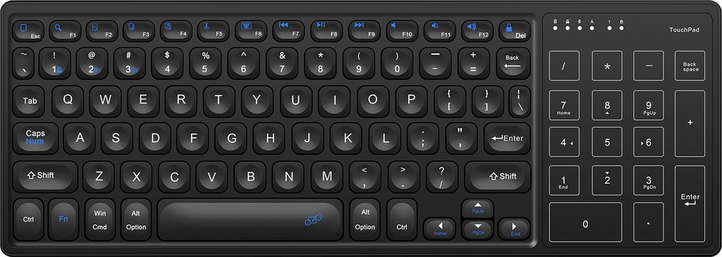 FZ-BT15 kabellose Tastatur, Dual-Mode-Verbindung (2,4 Produktbild 
