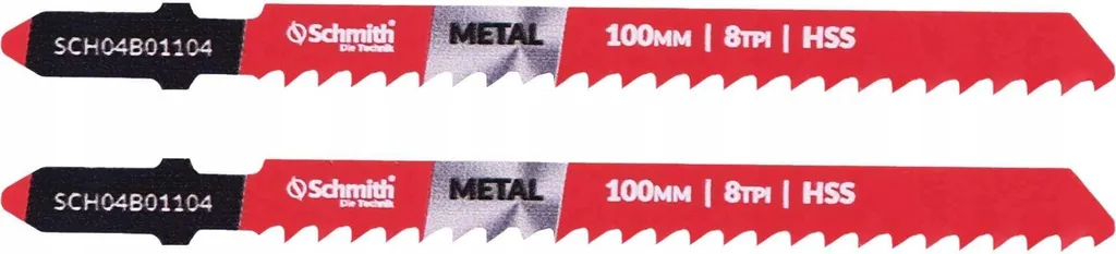 Lame de scie sauteuse pour découper tuyaux et tôles acier SCHMITH T127D