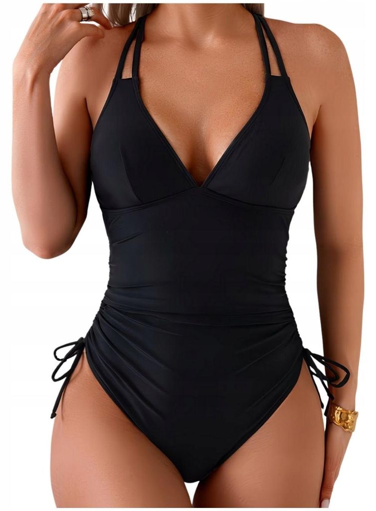 Badeanzug Damen - Bauchweg - M 38 - Rückenfrei Bikini - Produktbild 