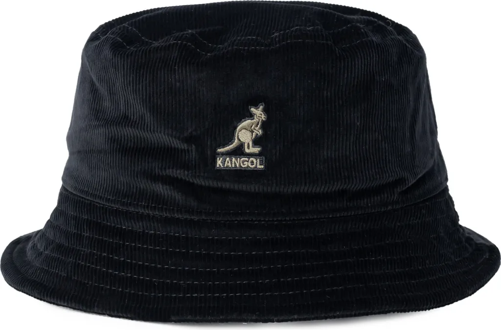 Kangol Bucket Hat en velours côtelé - Chapeau de pêcheur uni tendance