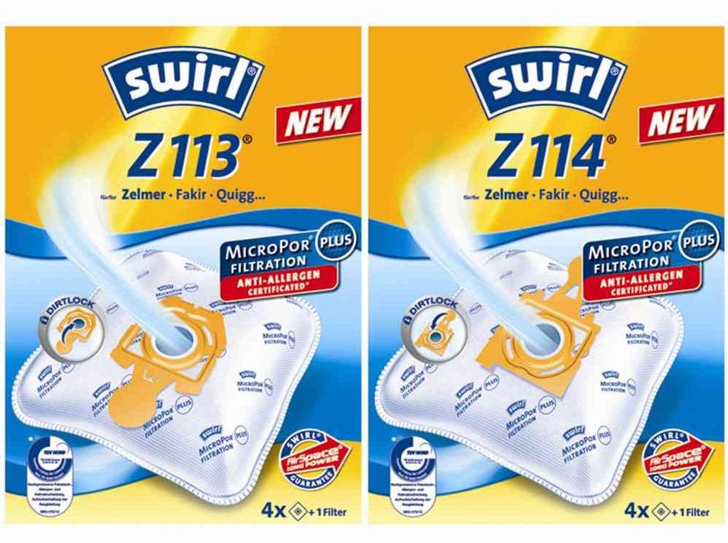 Swirl Z 113, Fleece, Zelmer, Fakir, Quigg, 4 Stück(e), 1 Produktbild 