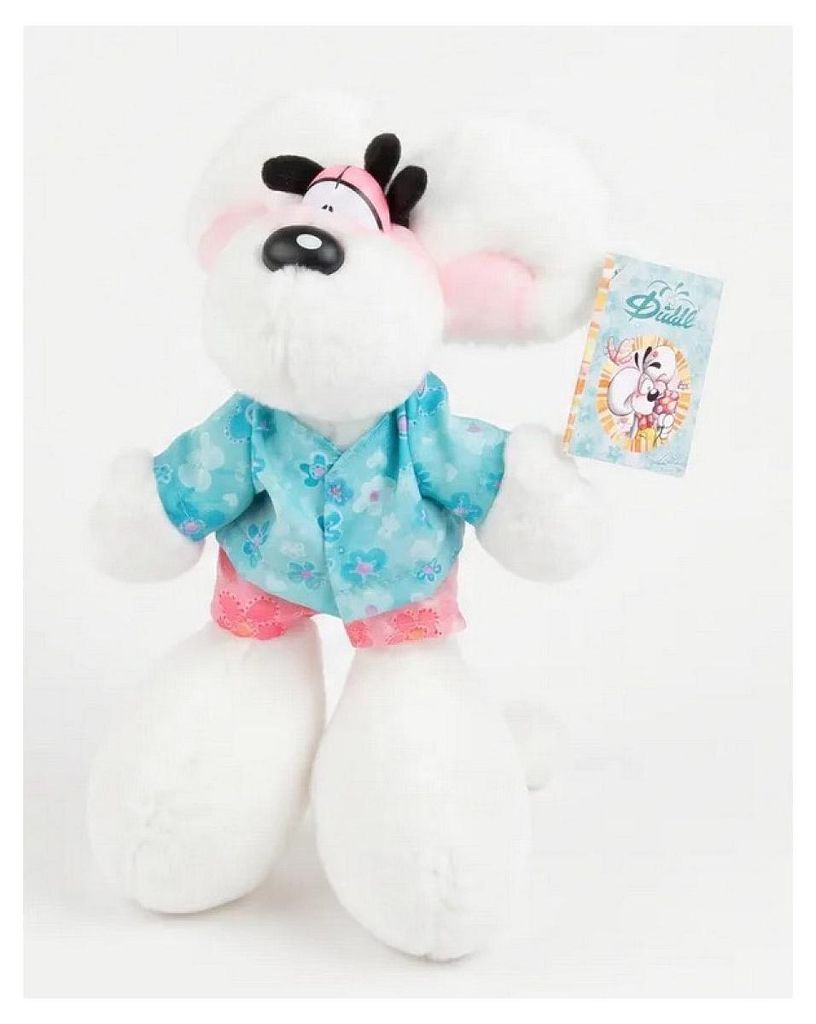 Diddl, peluche con outfit estivo in peluche, 20 cm Immagine del prodotto 