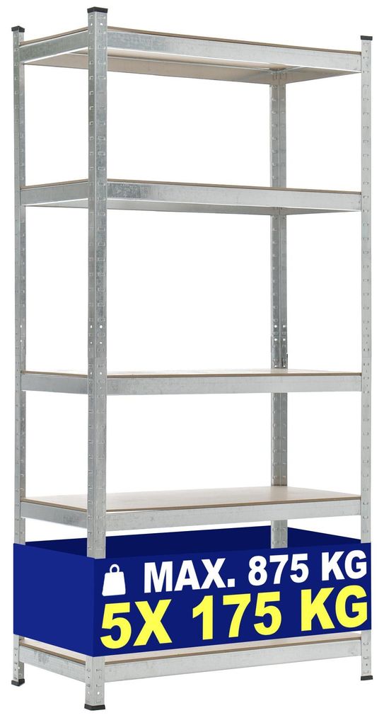 Úložný regál 90x40x180 cm Obrázok produktu 