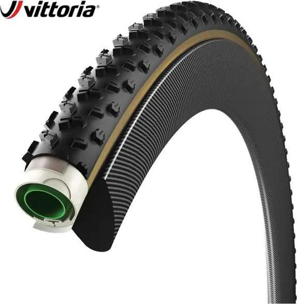 Vittoria Tube 33-622 Terreno nass mit Graphene G+ schwarz-transparent