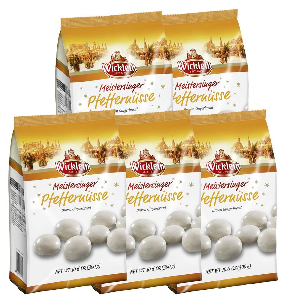 Wicklein Würzige Pfeffernüsse mit weißer Zuckerglasur 300g Produktbild 