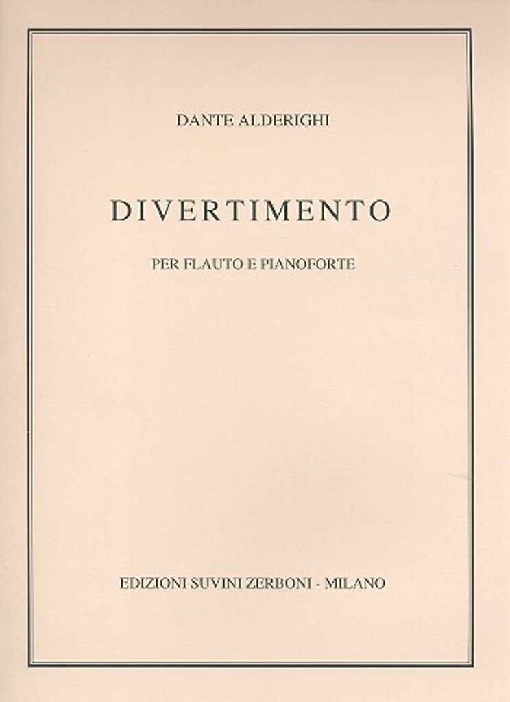 Divertimento für Flöte und Klavier
