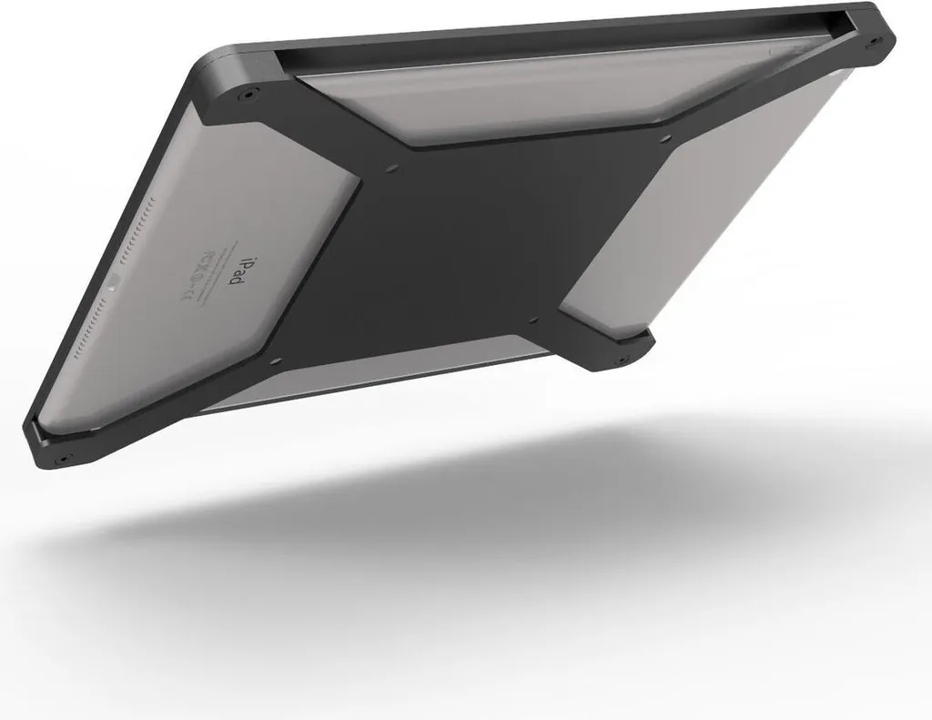 Support iPad 10.2 2019 Axis Compulocks Orientable en Aluminium Noir Pro - 5