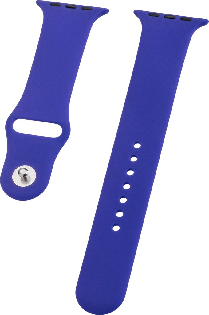 Watch Band für Apple Watch 44mm (Series 4 / 5 / 6 / 7) 42mm (Series 1/ 2/ 3) Silicon Dark Purple