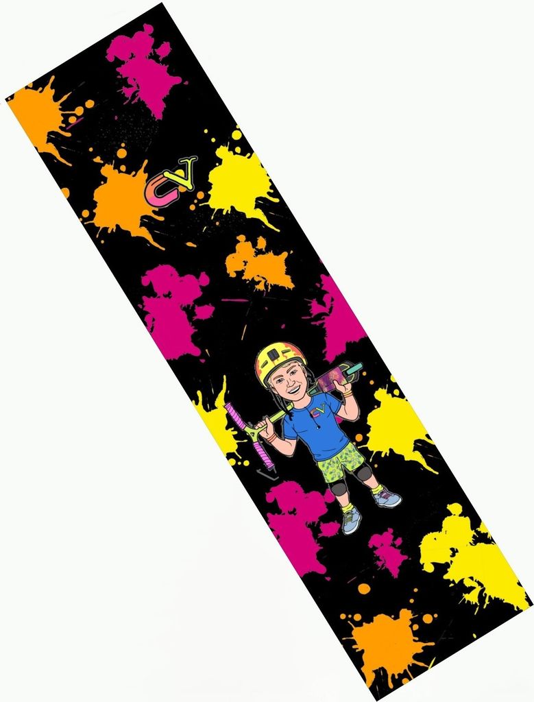 Figz Collection Stunt-Scooter Griptape Claudius Vertesi V2