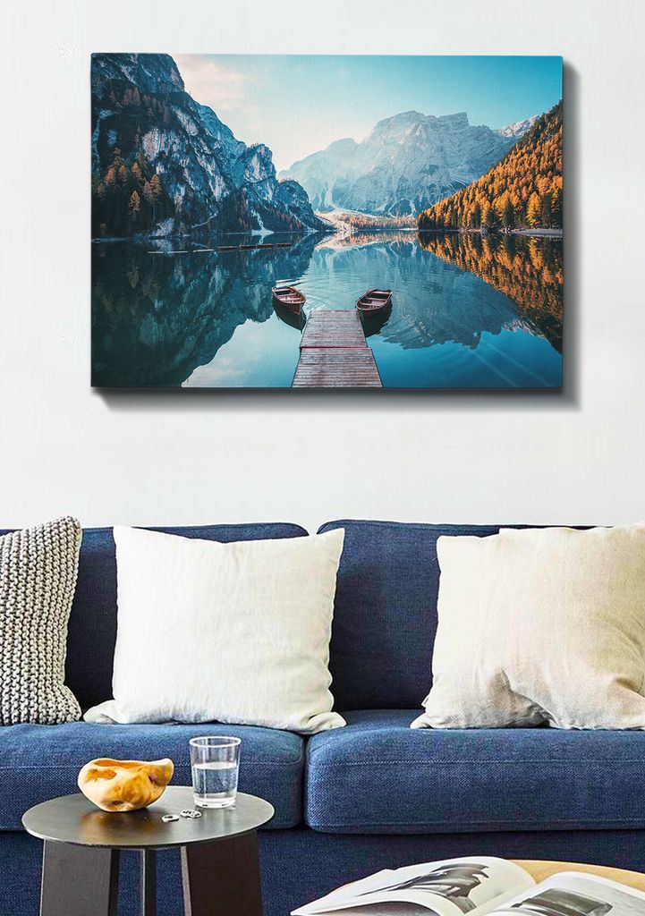 Wallity, Kanvas- TCR1469, Bunt, Leinwandbilder, 70 x 100 cm, 100% Leinwand