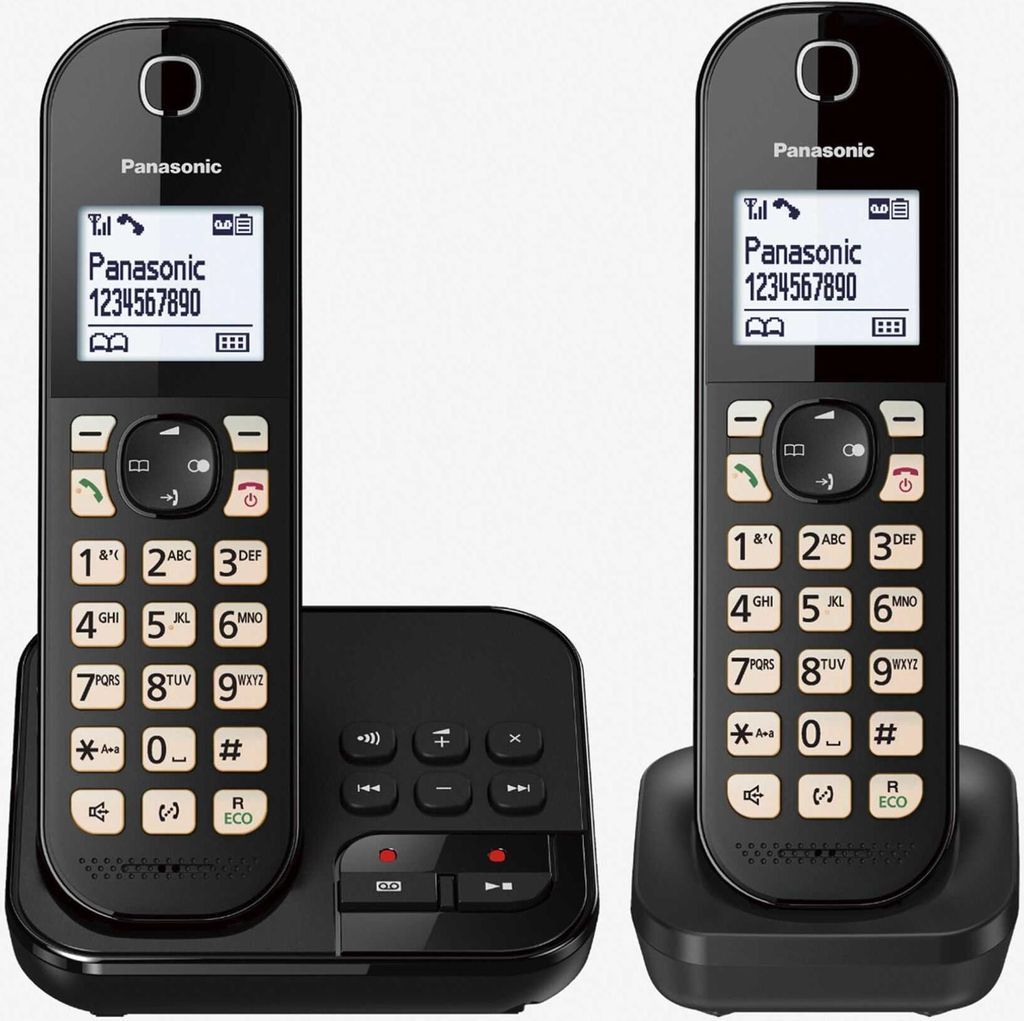 Panasonic KX-TGC462GB schwarz Produktbild 