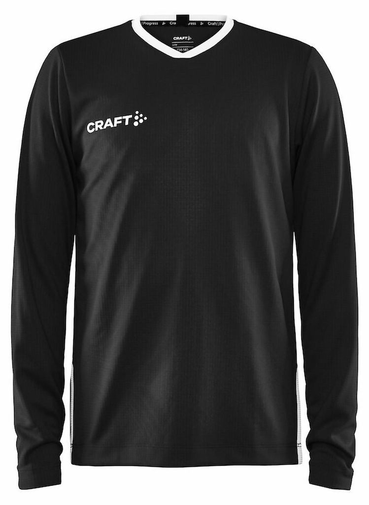 CRAFT Progress LS Basket Jersey JR Black 158/164