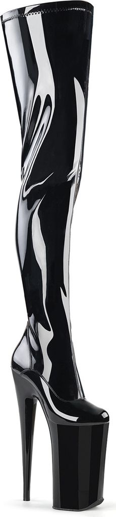 BEYOND-4000 Damen Boots von Pleaser, Schwarz , EU 36, US 6