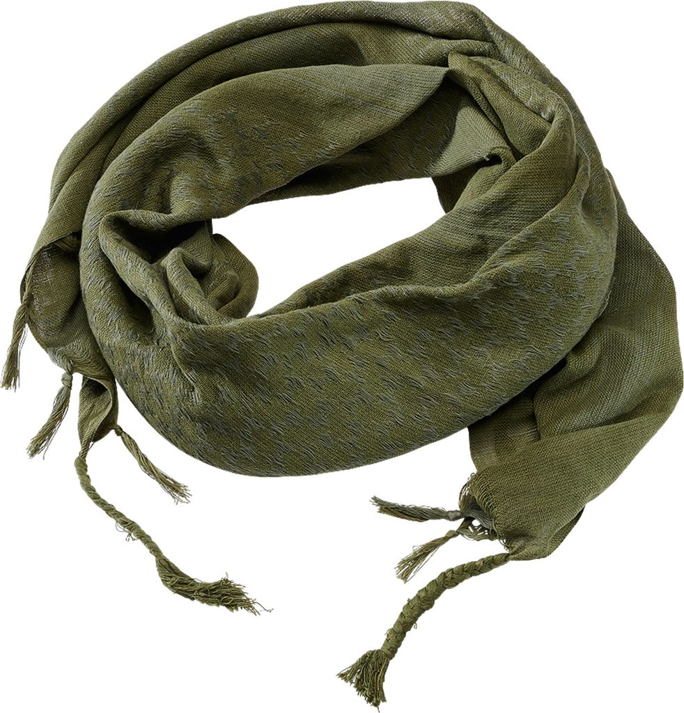 Brandit BD7009 | Szalik Shemag 110x110 cm - Kolor: Oliwkowy Zdjęcie produktu 