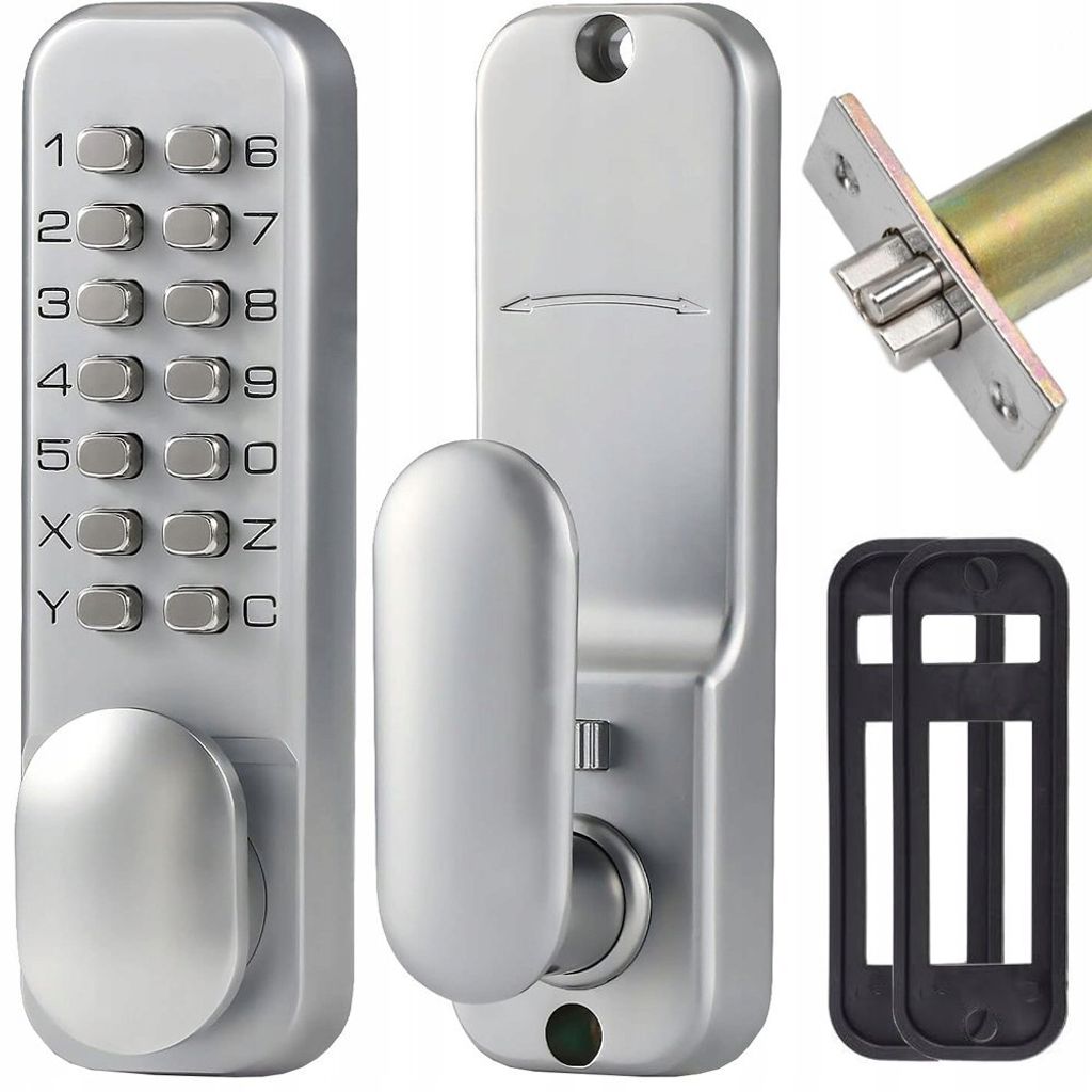 Verk 27142 Mechanisches Codeschloss silber
