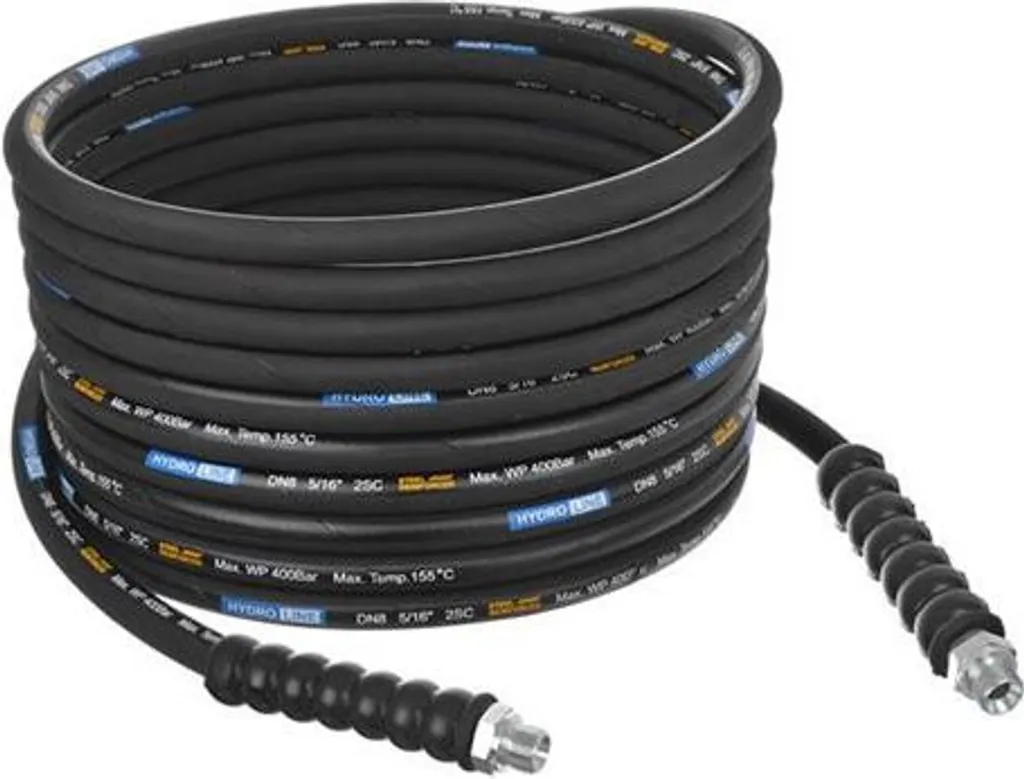 Tubo idraulico HydroLine DN8 2SC 15M 3/8" K - 3/8" K con raccordo per tubo flessibile