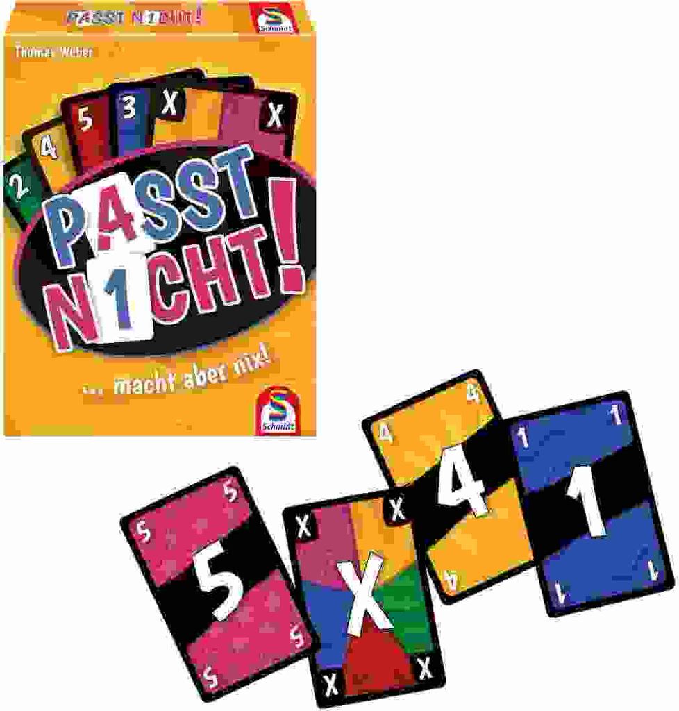 Schmidt Spiele Passt Nicht!, Gra karciana, Przyjęcie, 8 Zdjęcie produktu 