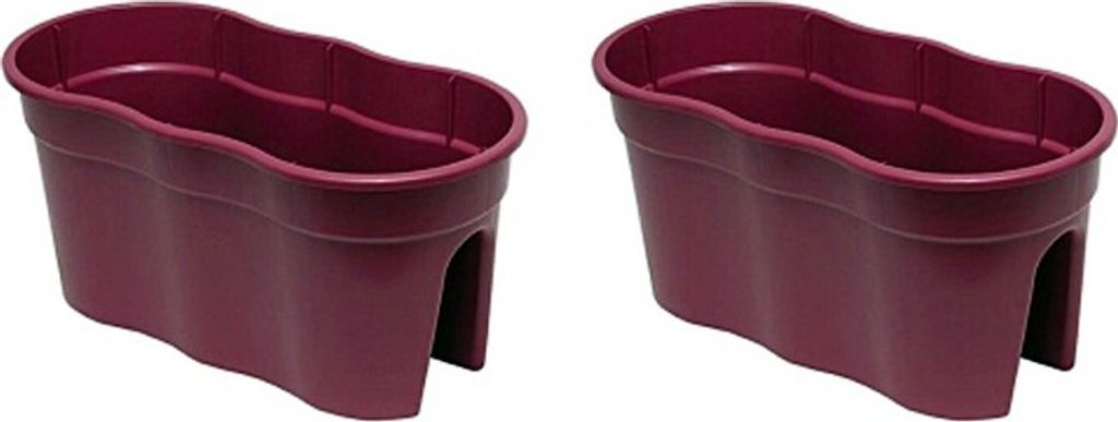 KHW Geländerblumenkasten Flowerclip XL aus hochwertigem Produktbild 