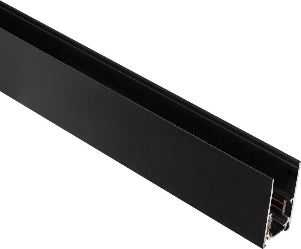 Magnetschiene 20mm zum Aufhängen 48V 1m Schwarz