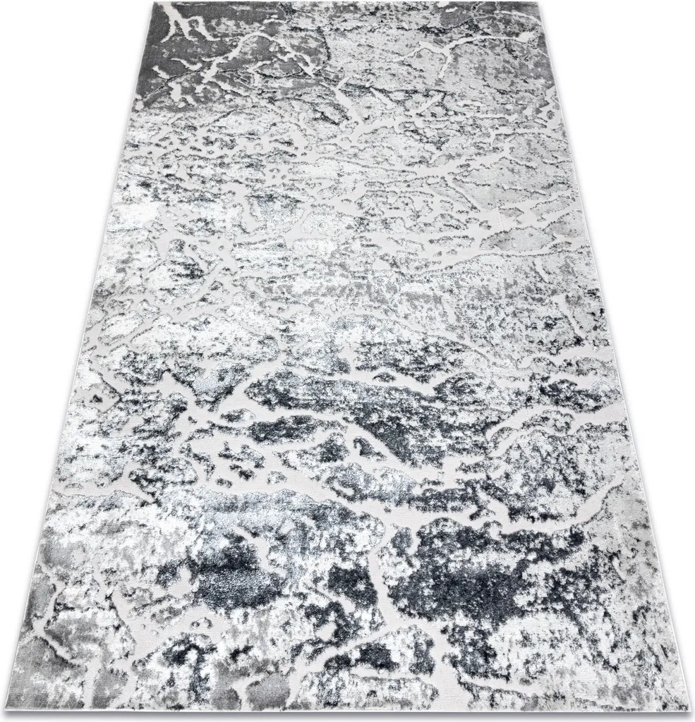 Tapis de Passage Gris 80x150 cm MEFE - Idéal pour Salon et Couloir