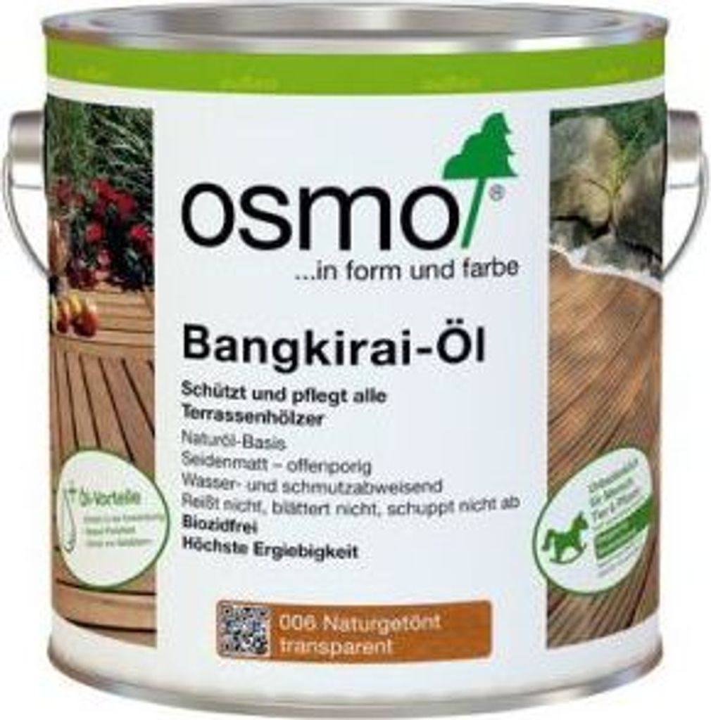 Osmo Bangkirai-Öl Naturgetönt 0,75 l - 11500012 Produktbild 
