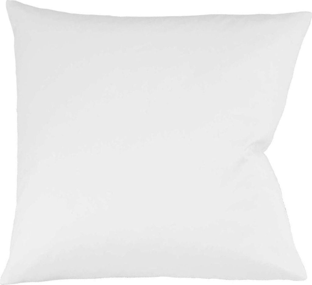 Fleuresse Interlock-Jersey-Kissenbezug uni colours weiß 1000