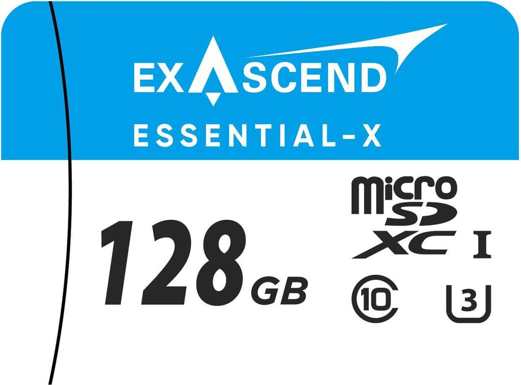 Exascend Essential-X Scheda di memoria Micro SD 128 GB Immagine del prodotto 