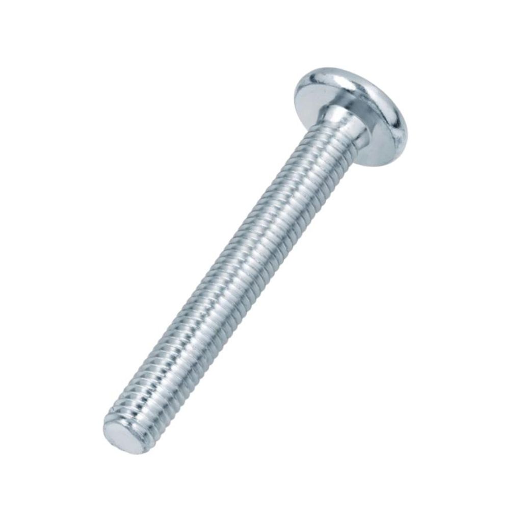 Bullone A Testa Tonda Con Collare Quadrato In Acciaio Zincato 7x70 Mm 4 Pz Vynex 71750559 Bullone A Testa Tonda Con Collare Quadrato In Acciaio Zincato 7x70 Mm 4 Pz Vynex 71750559