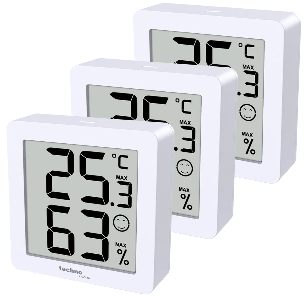 Techno Line WA 1025 Termometro Universale Bianco | Temperatura Interna °C