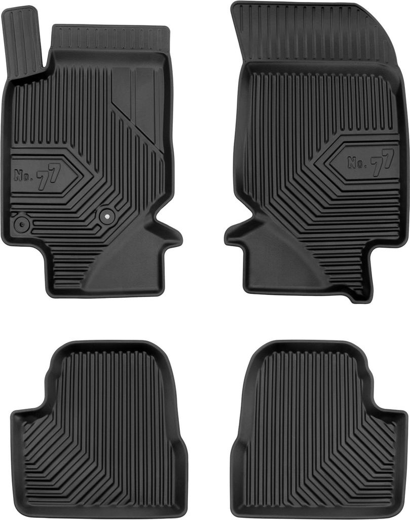 FROGUM Gummimatten Autofussmatten für Peugeot 208 II ab 2019