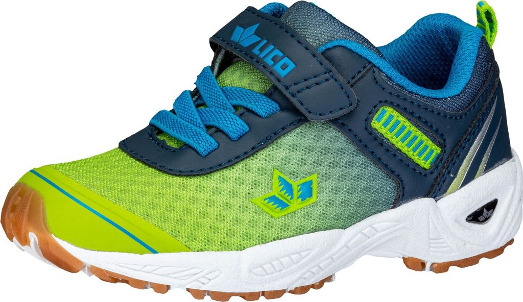 Lico Jungen Hallenschuh Barney VS gelb/blau