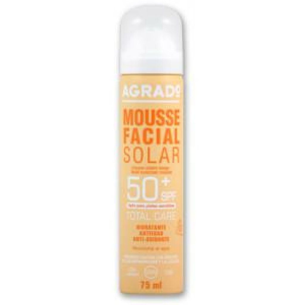 Agrado Mousse Facial Solar Spf50 75ml