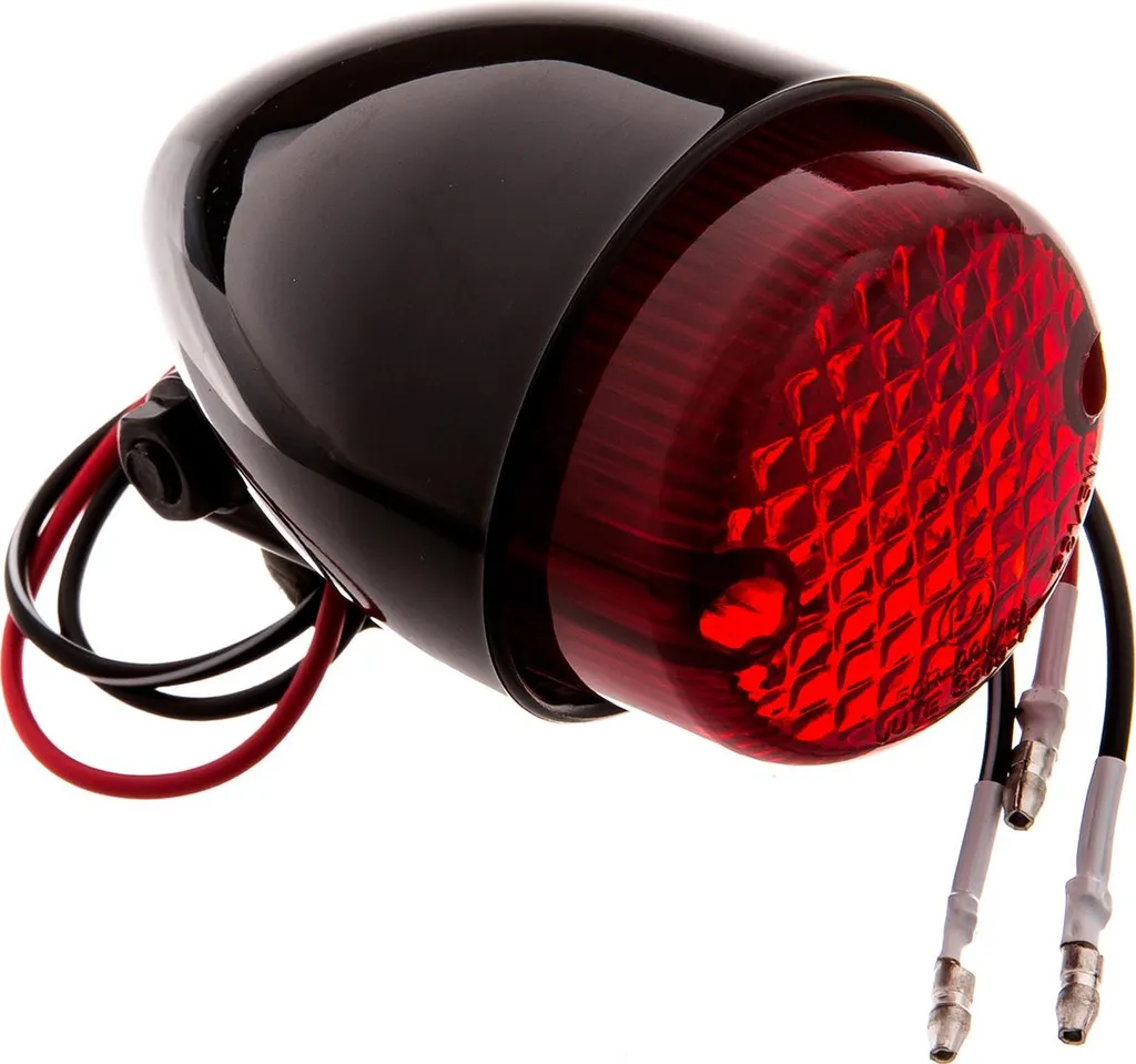 Fanale Posteriore Retro Texas - Resistente per Moto Scrambler e Off-Road