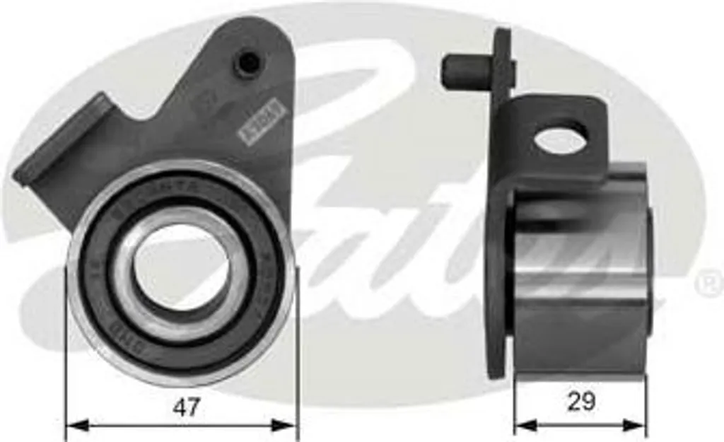 Galet Tendeur de Distribution GATES pour Séries Volvo 240 740 et 940