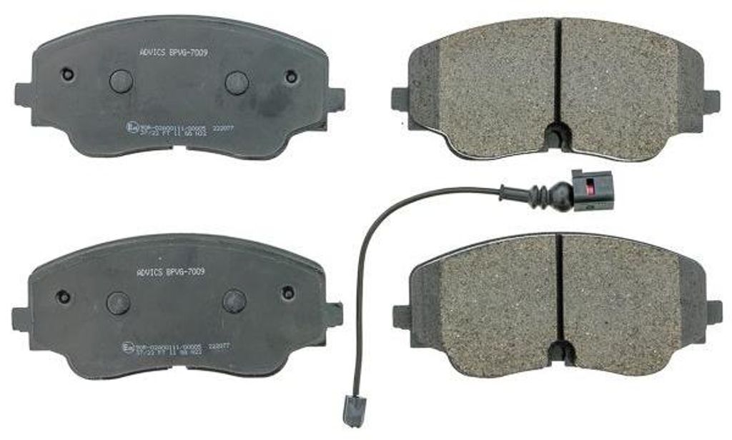 AISIN Bremsbeläge Satz Vorne Bremsklötze für VW Golf VIII Schrägheck (CD1) BPVG-7009