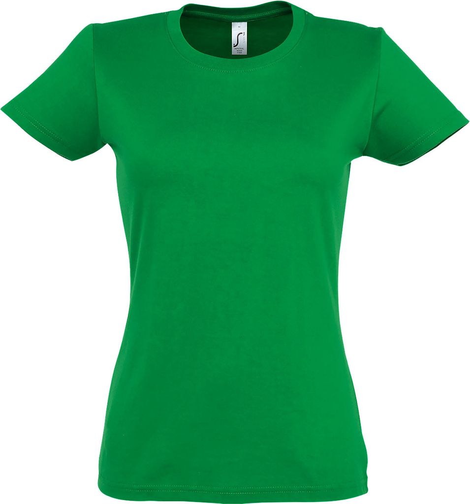 SOLS - "Imperial" T-Shirt für Damen kurzärmlig PC291 (3XL) (Grasgrün)