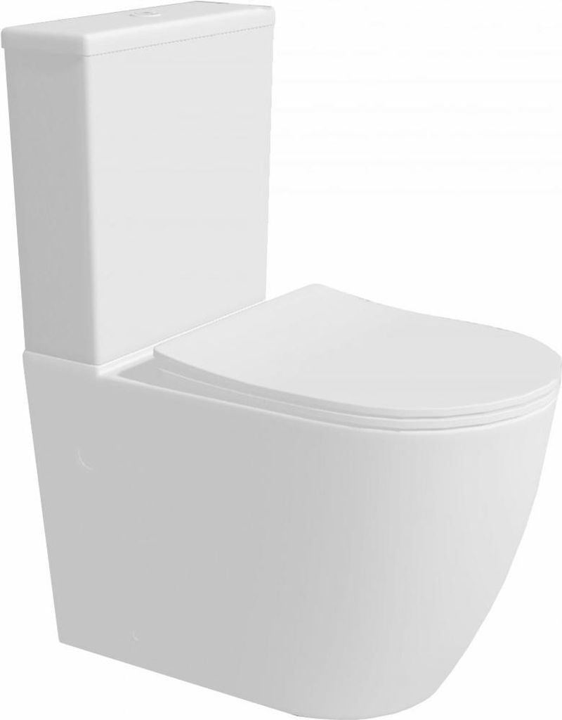WC Lavita Nautilius bez okraje s tlumeným dovíráním sedátka Obrázek produktu 