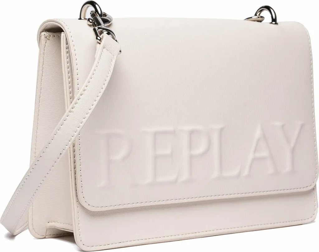 Replay Crossbody Bag Ice White | Borsa a Tracolla Avorio Streetwear