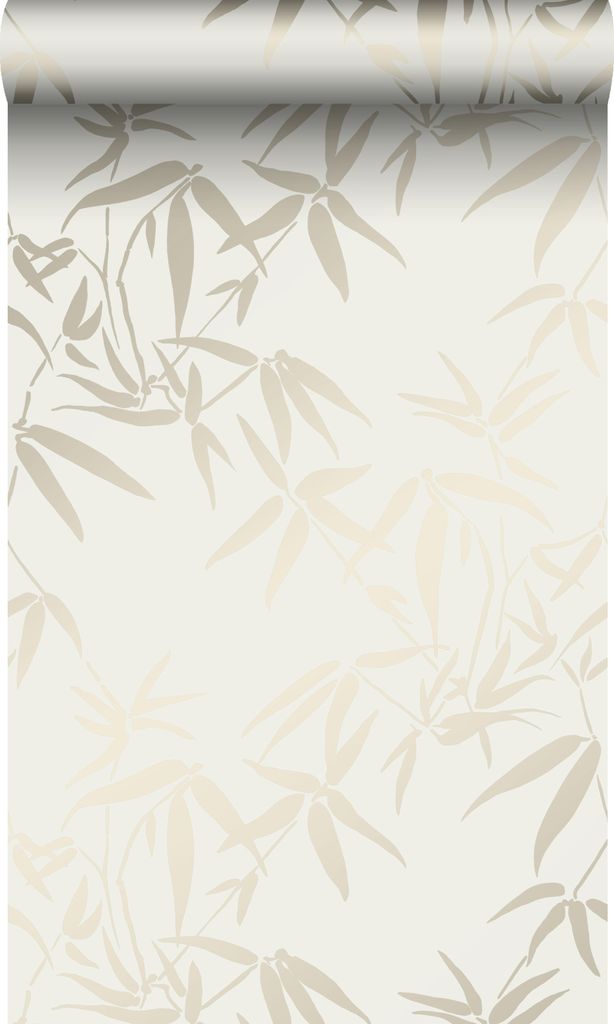 Origin Wallcoverings Tapeta liście bambusa beżowym 53 cm x Zdjęcie produktu 