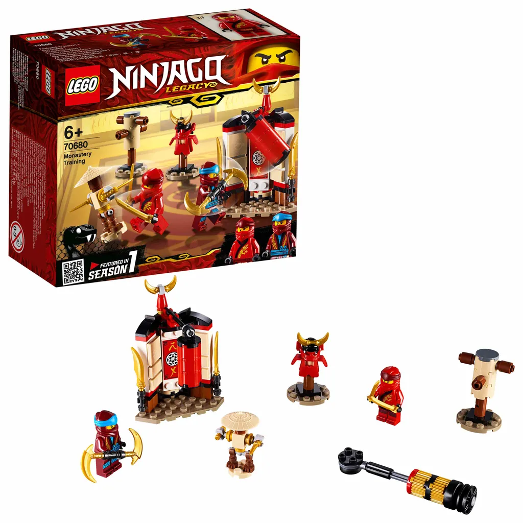 Jeu de construction Ninjago 70680 Entraînement au Temple Ninja LEGO