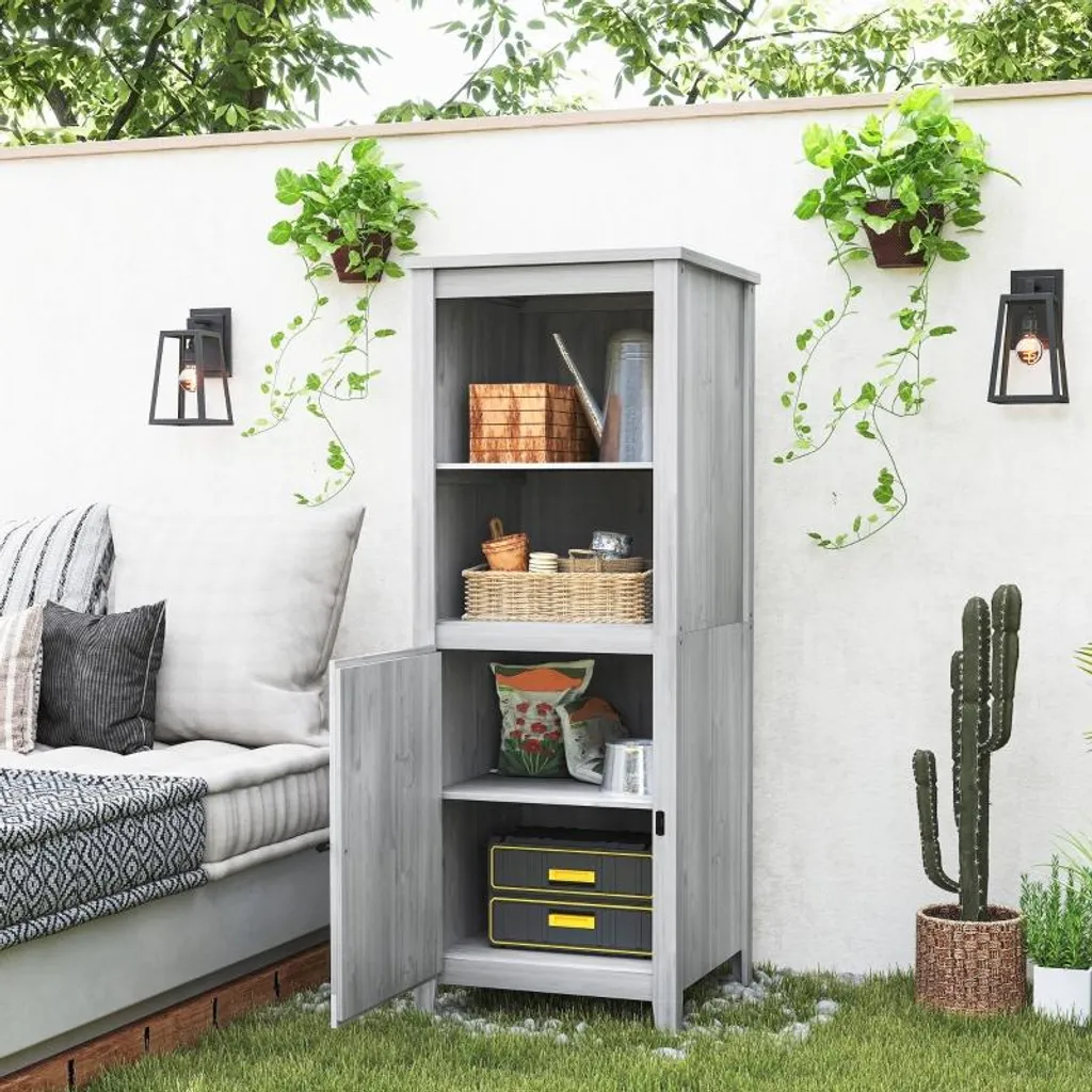Abri de jardin pour outils et accessoires de terrasse et cour arrière