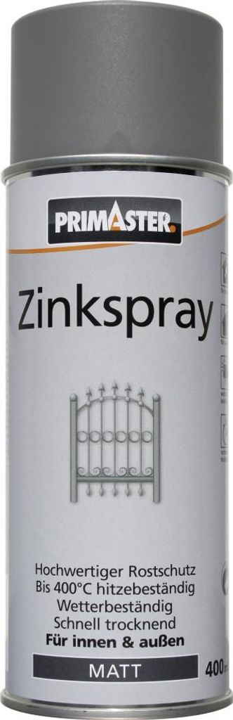 Primaster Zinkspray 400 ml matt